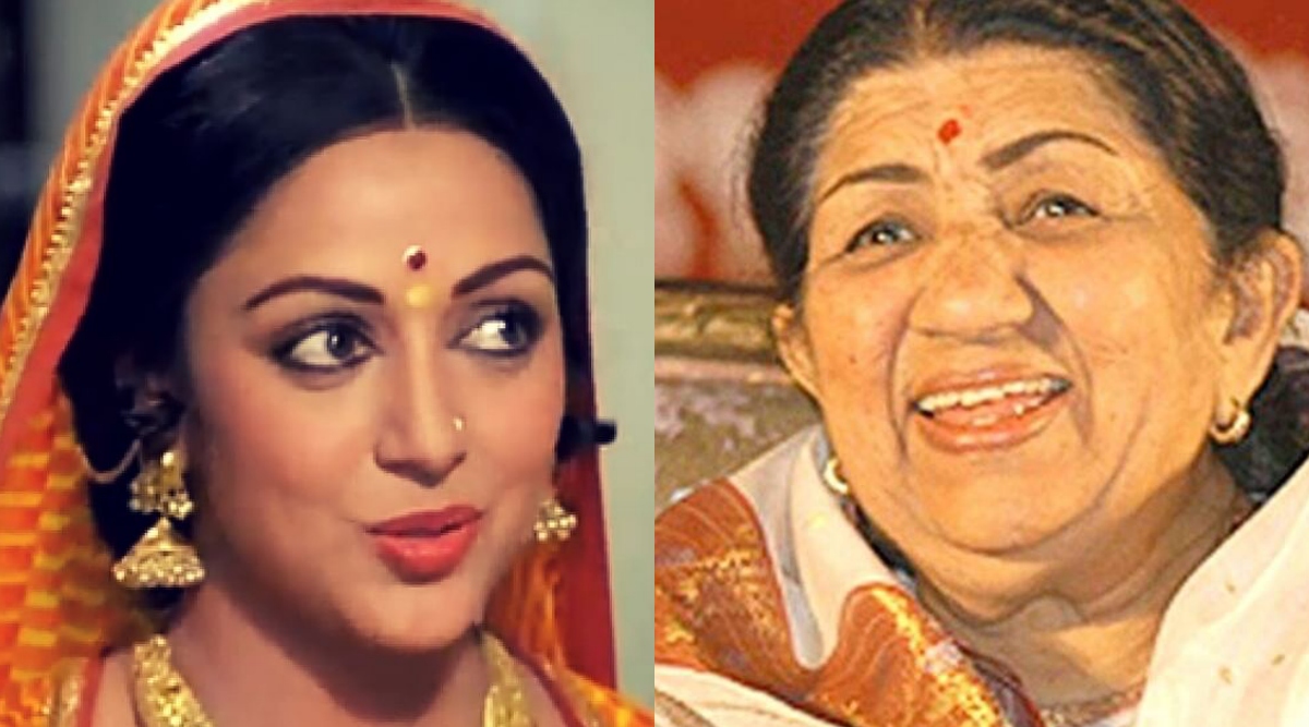 Hema Malini recalls her biggest regret with Lata Mangeshkar: 'She opted out  of Meera' | Entertainment News,The Indian Express
