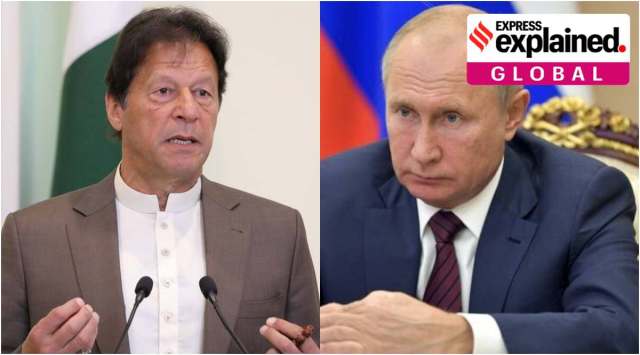 Pak PM Imran Khan and Russian President Vladimir Putin. (File Photos: AP/Reuters)