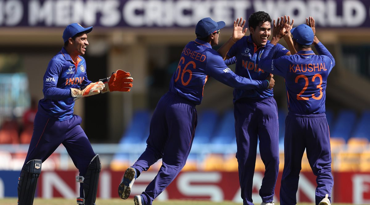 Icc U 19 World Cup 22 Highlights India Beat England By Four Wickets Win Title Sports News The Indian Express