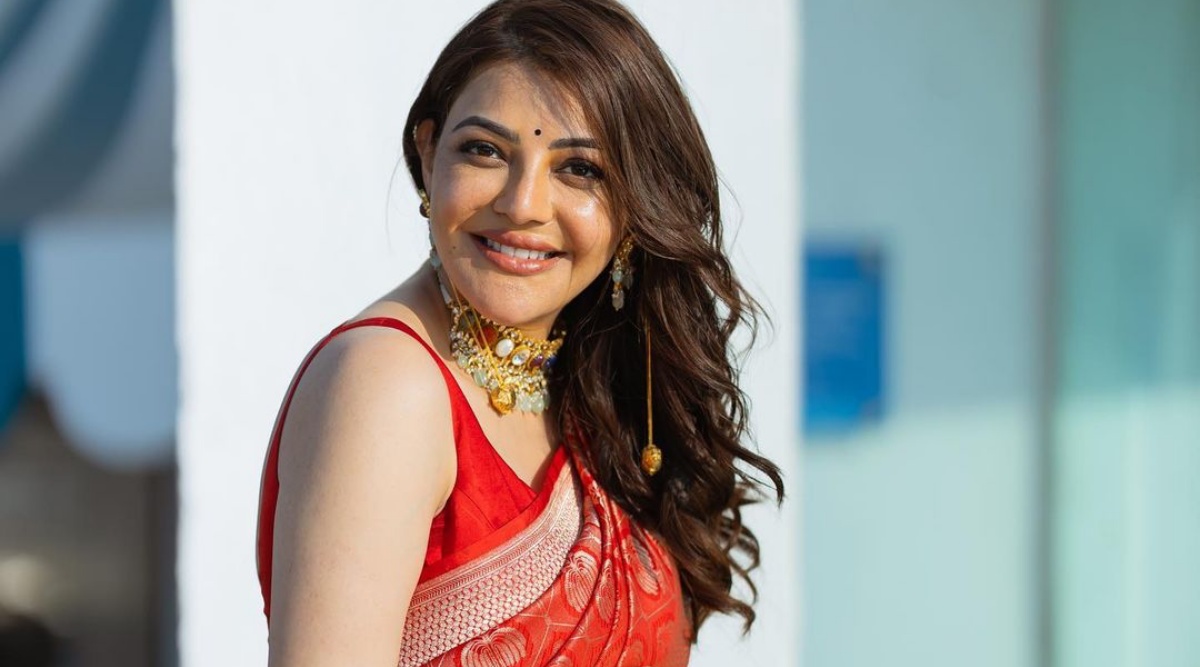 Kajal Telugu Hiroin Sex - Kajal Aggarwal opens up about her 'mommy training': 'Dealing with fears you  never knew existed' | Entertainment News,The Indian Express