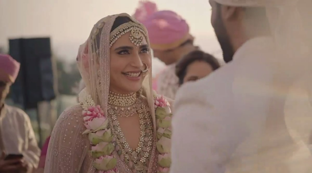 karishma tanna wedding video varun bangera