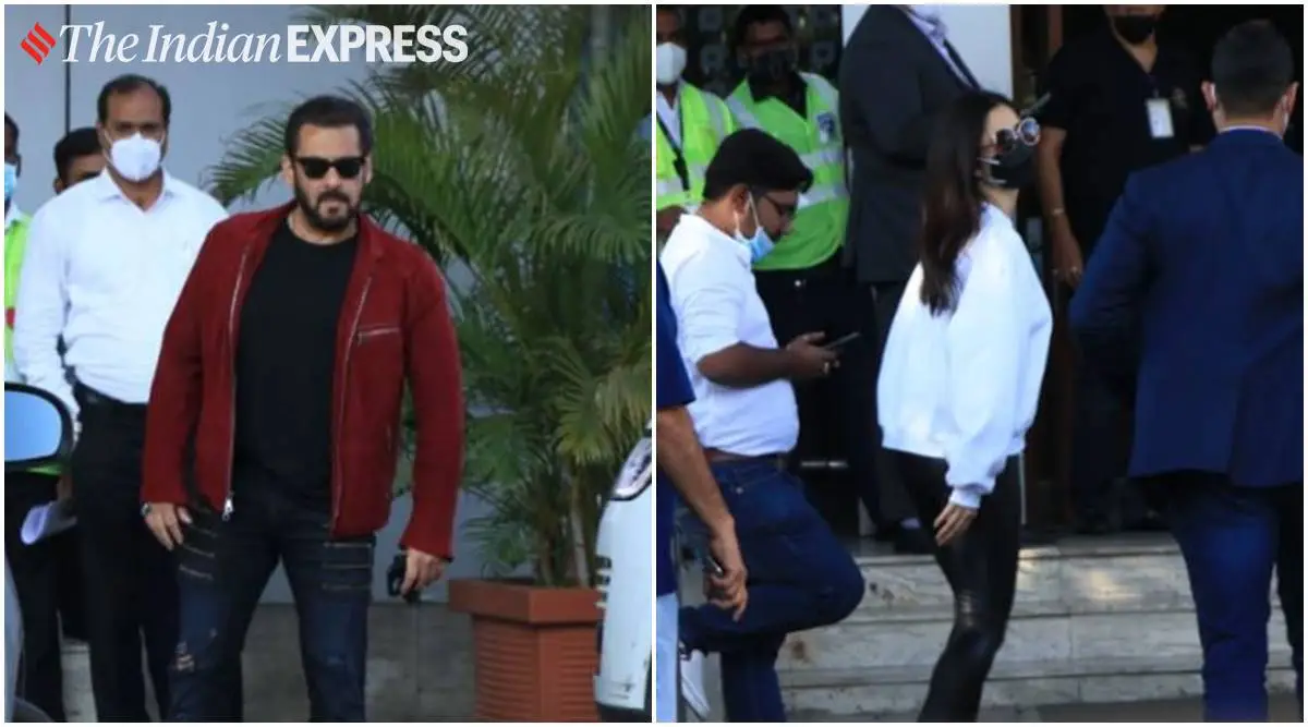 Katrina Bf Sex X - Katrina Kaif and Salman Khan fly out for Tiger 3 shoot in Delhi, see videos  | Entertainment News,The Indian Express