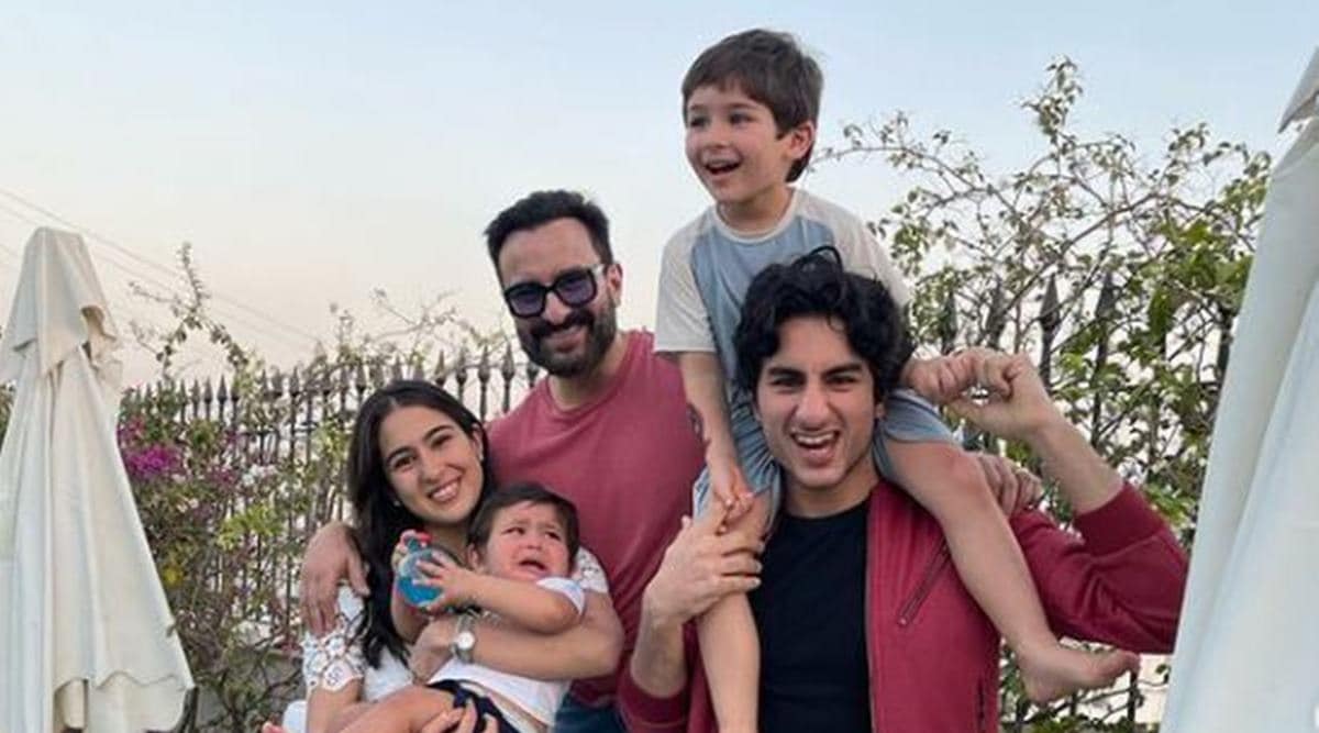 Jeh’s first birthday bash: Saif Ali Khan poses for the perfect family