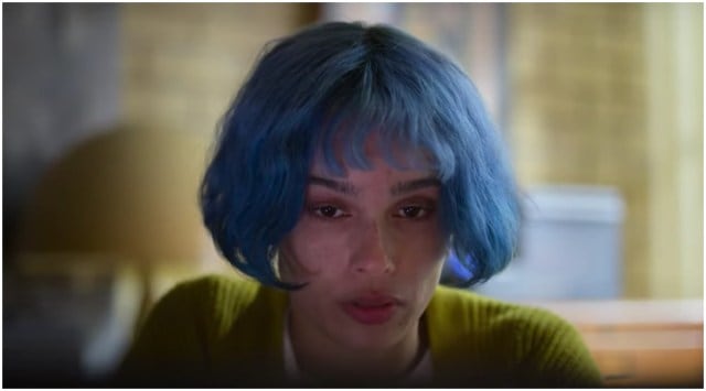Zoë Kravitz in a still from Steven Soderbergh's Kimi. (Photo: HBO Max)