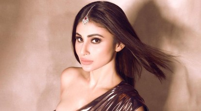 414px x 230px - Celeb style: Mouni Roy's metallic sari is yet another modern upgrade of the  six yard | Lifestyle News,The Indian Express