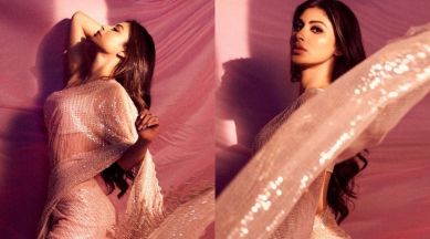 Mouni Roy Hot Nude - A sari girl forever': Mouni Roy jumps on the sequin bandwagon; see pics |  Lifestyle News,The Indian Express