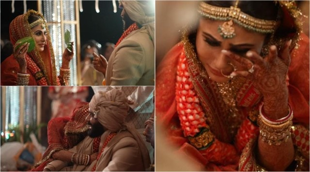 Mouni Roy gets teary-eyed in emotional video from her Bengali wedding ...