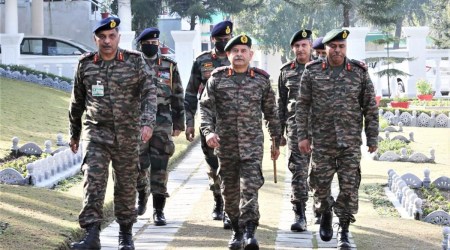 On assuming the command of the Northern Command, the General Officer paid homage to the brave hearts of Northern Command and laid the wreath at the Dhruva War Memorial.