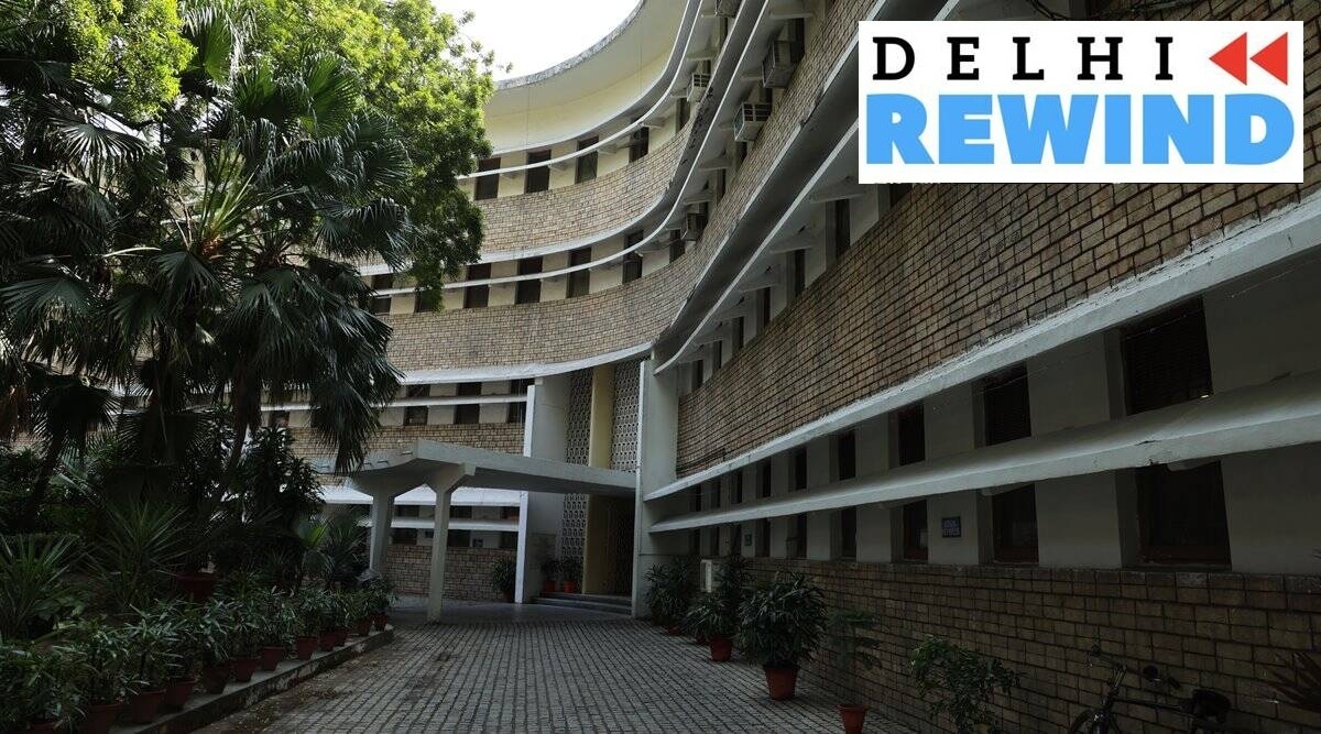 Rabindra Bhawan in Mandi House, which was built to mark the birth centenary of the Nobel laureate Rabindranath Tagore. (Amit Mehra)