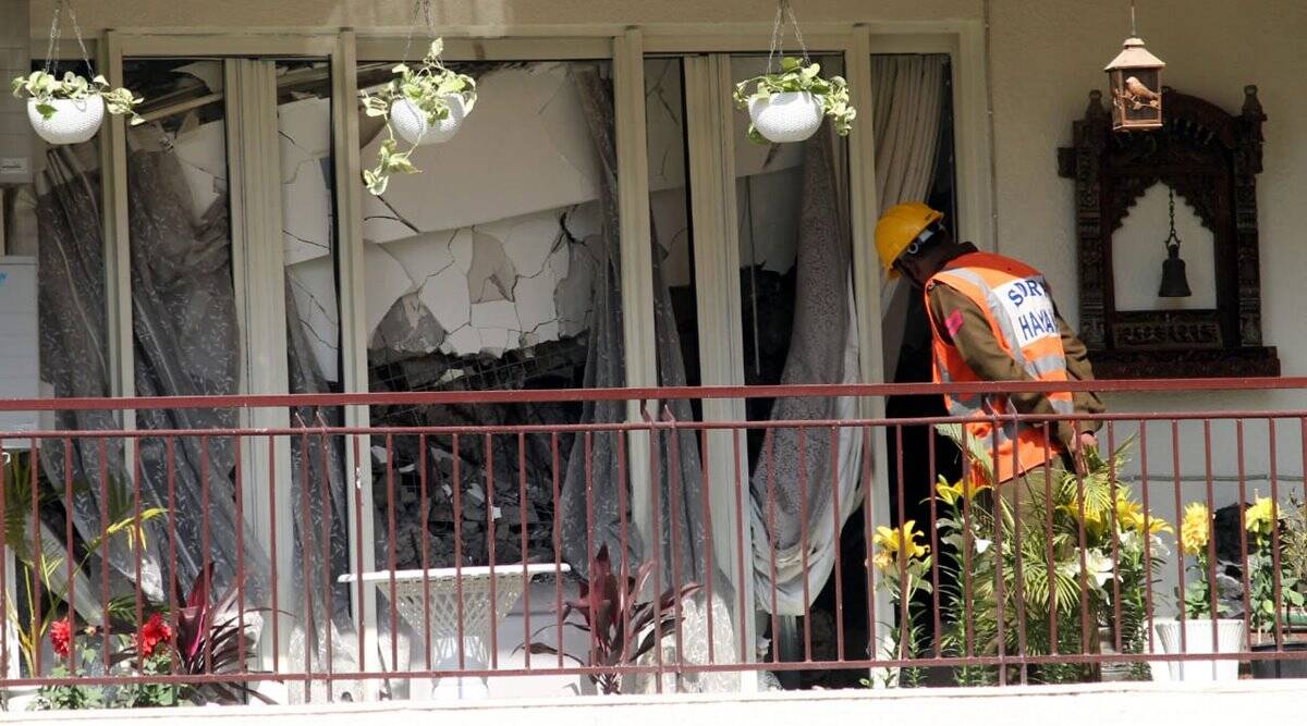 Gurgaon, Gurgaon latest news, Gurgaon collapse, building collapse, Chintels Paradiso, Prashant Solomon, Delhi latest news, indian express