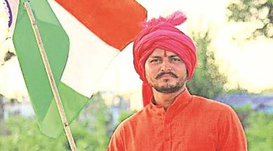 Asaduddin Owaisi, Sachin Sharma, Asaduddin Owaisi attacked, Uttar Pradesh, Uttar Pradesh elections, UP Polls 2022, Yogi Adityanath, BJP, indian express