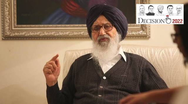Shiromani Akali Dal, Parkash Singh Badal, Punjab, Punjab latest news, Punjab assembly elections, Punjab polls 2022, SAD, Punjab Congress, indian express