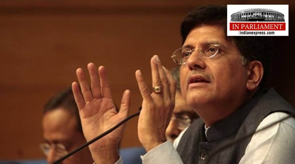 Piyush Goyal, Lok Sabha, Lok Sabha news, Parliament, NEET and IAS cadre rules, Om Birla, Tamil Nadu government, English language, Jyotiraditya Scindia, Indian Express, India news, current affairs, Indian Express News Service, Express News Service, Express News, Indian Express India News