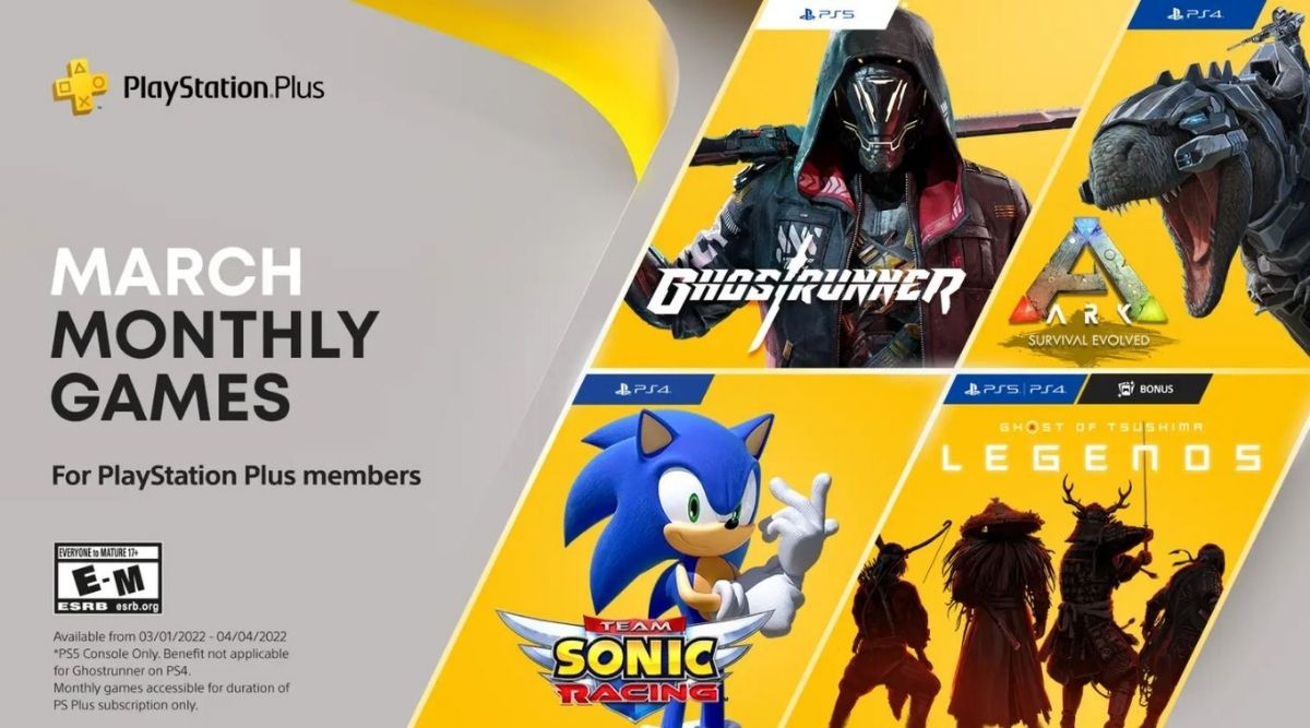 Andragende Den anden dag Nathaniel Ward PlayStation Plus free games for March 2022 announced | Technology News,The  Indian Express