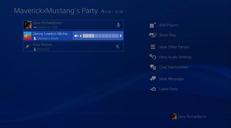 ps5 party chat، ps5 voice chat،