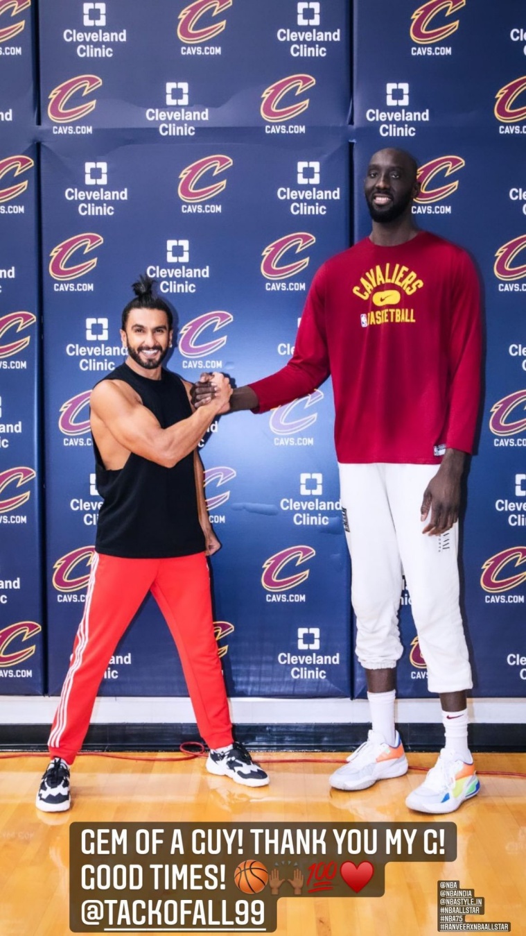 Ranveer Singh Makes NBA Star Shaq Groove To Khalibali & The Video