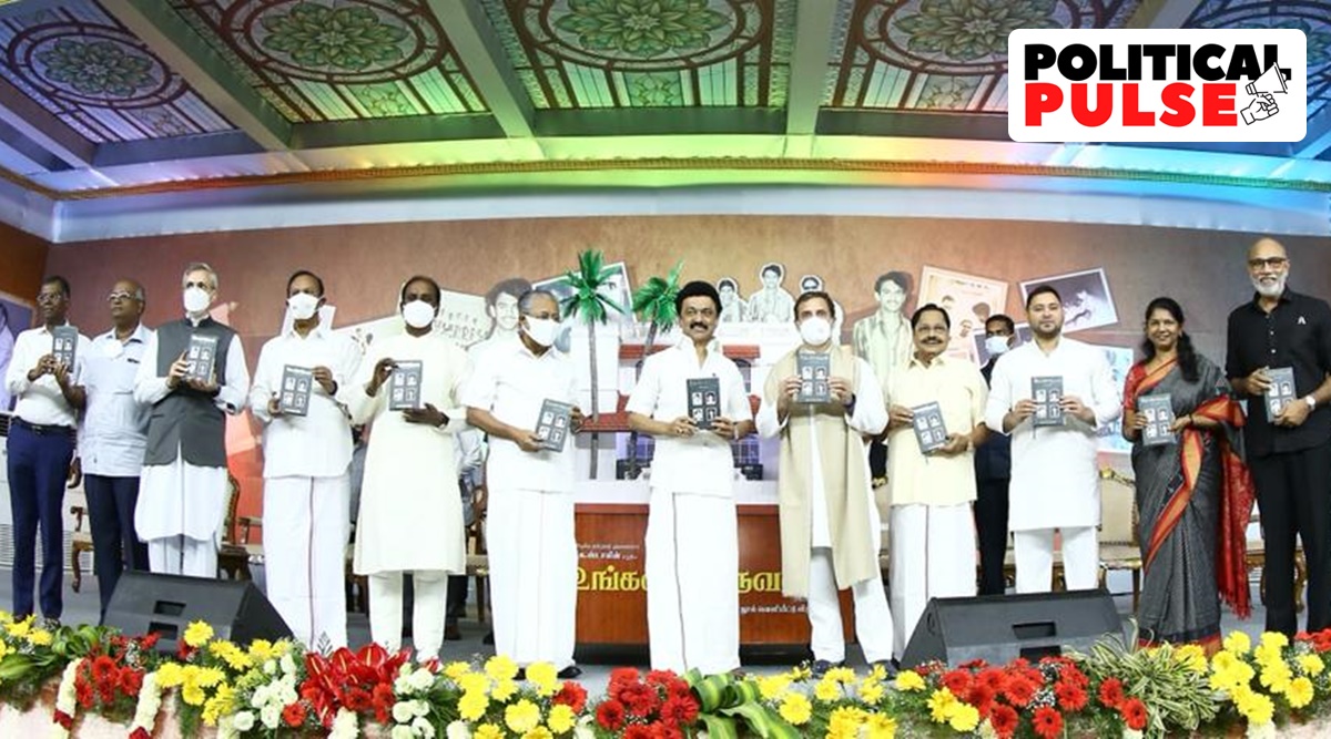 ‘One Among You’: Stalin’s book launch showcases ‘grand’ Opposition event