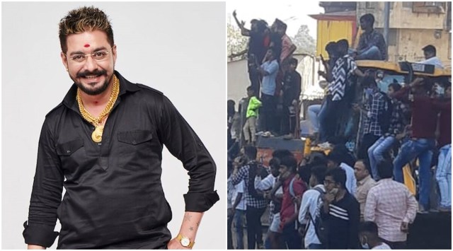 The protests took a violent turn in Mumbai and Nagpur, with some students damaging private and police vehicles by pelting stones and blocking roads. (File)