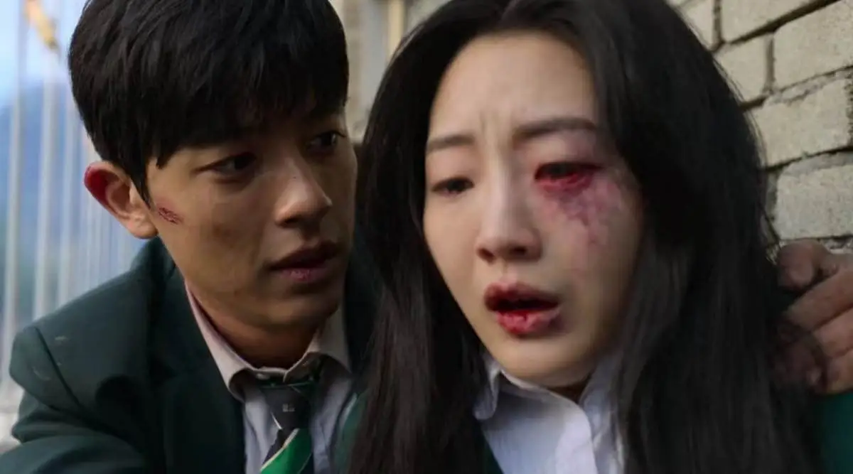 All Us Are Dead': Kiss Scene Between Cho Yi-hyun and Park Solomon Took 17  Takes