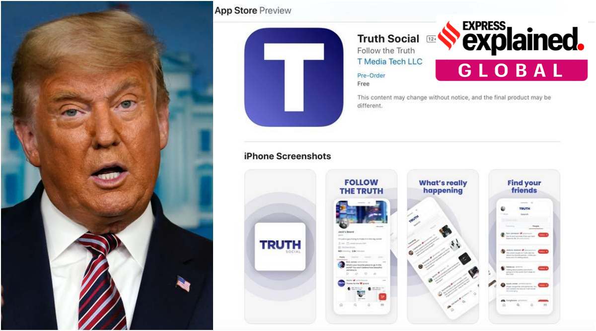 Former US President Donald Trump is set to launch his own social media app soon — Truth Social. (AP Photo/File)