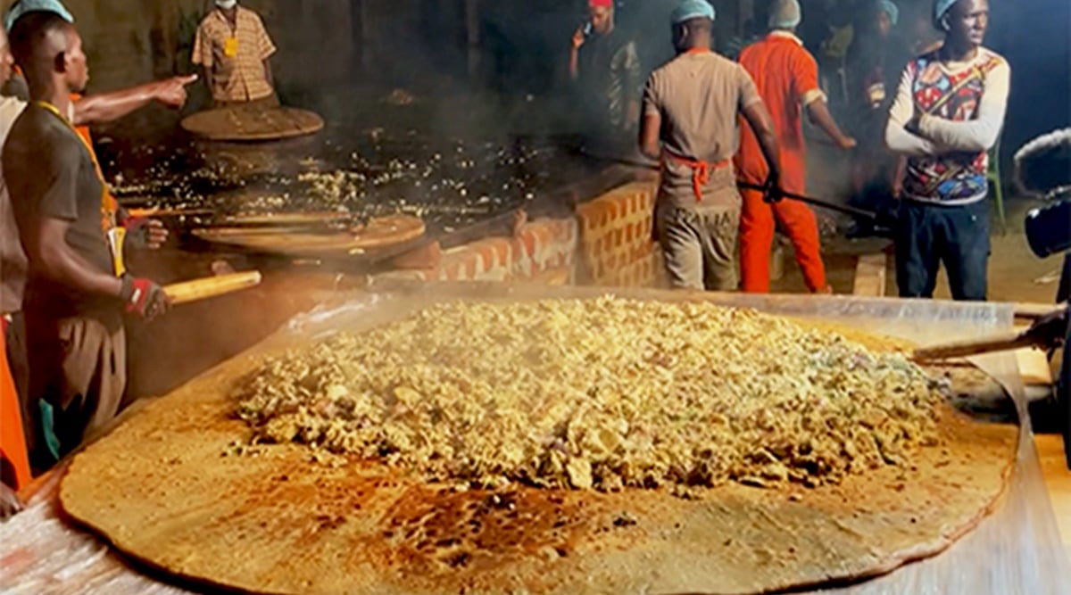 Massive Ugandan street snack weighing over 200 kg creates Guinness