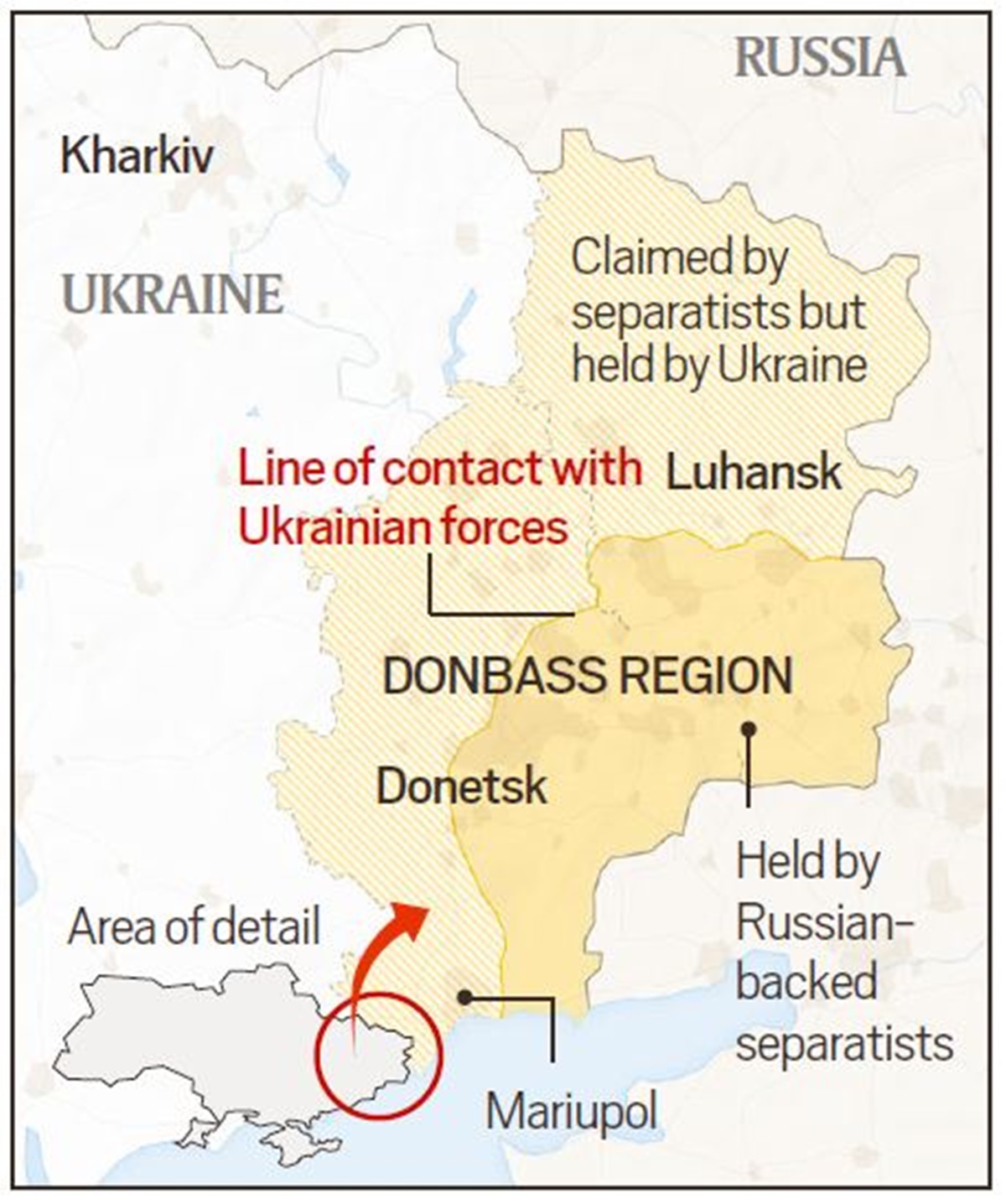 Explained: Ukraine’s Breakaway Areas | Explained News - The Indian Express