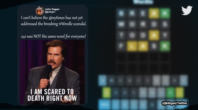 wordle, wordle different answers, wordle new york times, wordle different solutions, wordle 241 different answers, indian express