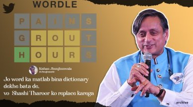 wordle, wordle 242, wordle 242 shashi tharoor, caulk, caulk meaning, wordle nyt caulk, shashi tharoor english words, indian express