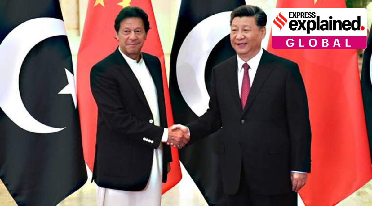 Pakistan PM Imran Khan and Chinese President Xi Jinping. (Reuters Photo/File)