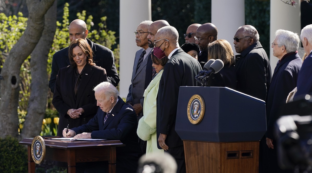 US President Joe Biden Signs Bill Making Lynching A Federal Hate Crime ...