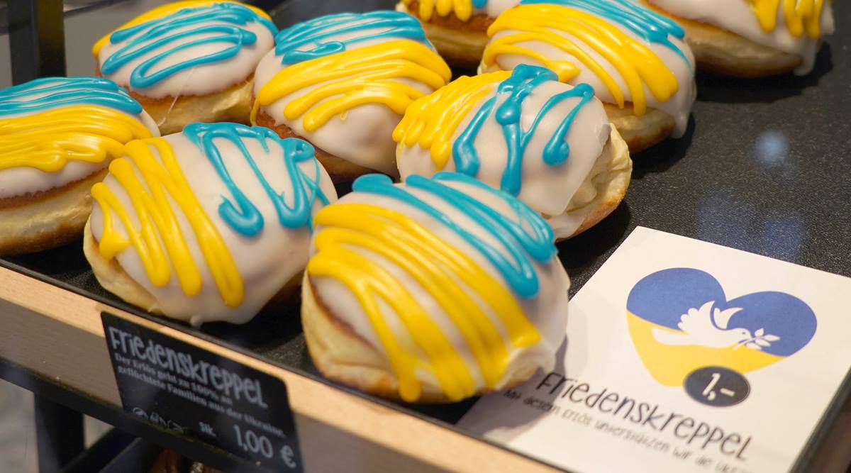 donut pastry, german bakery, Ukraine