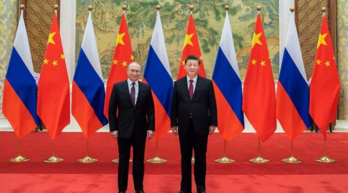China says it is not taking sides in the conflict but it has declared a “no limits” partnership with Russia and refuses to condemn the invasion.(AP/File)