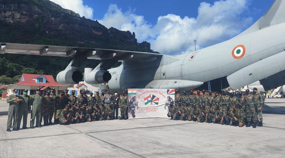 Indian Army contingent arrives in Seychelles for 9th edition of Exercise  Lamitiye | India News,The Indian Express