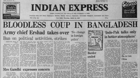 CPI’s Dilemma, Indo-Pak Talks, Bangladesh coup, Bangladesh, Bangladesh army, P V Narasimha Rao, Jammu and Kashmir, Indian express, Opinion, Editorial