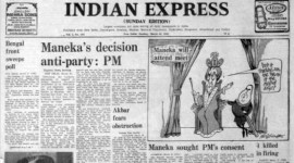 Indira vs Maneka, Rajya Sabha poll, Indira Gandhi, Sanjay Gandhi, Maneka Gandhi, Maruti Udyog, Maruti Suzuki, Indian express, Opinion, Editorial