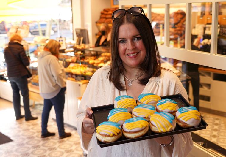 donut pastry, german bakery, Ukraine