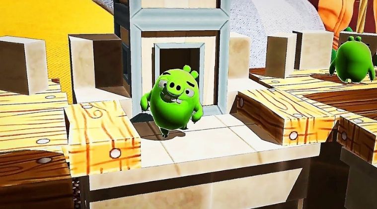 top five ar games for android, angry birds isle of pigs