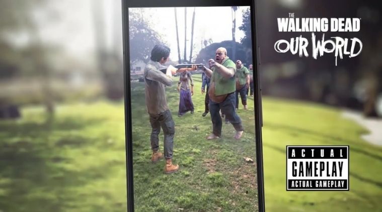 Five best AR games for Android, the dead walk our world,