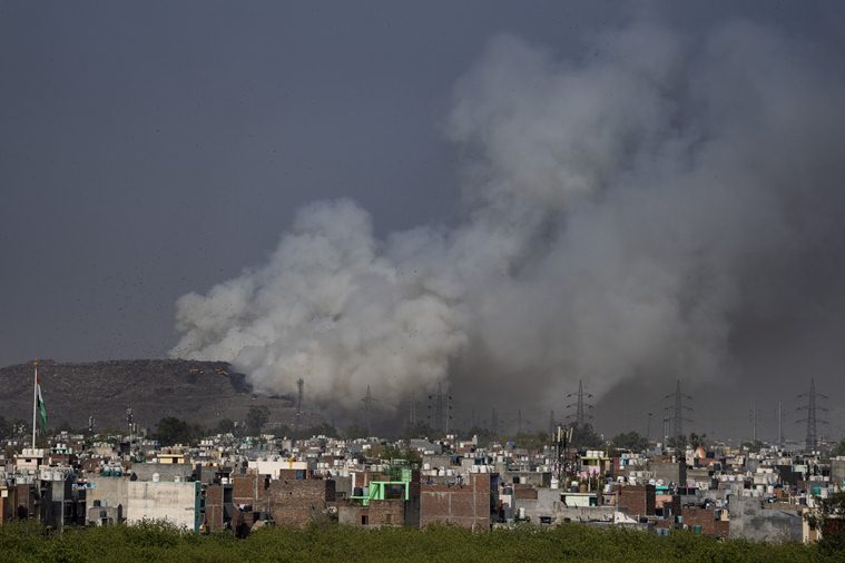 24 Hours, 90 Firefighters: Ghazipur Landfill Blaze Still Not Under ...