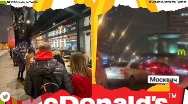 McDonald's in Russia, McDonald's closes stores in Russia, Ukraine-Russia war, people flock McDonold's, indian express