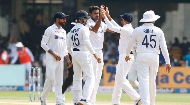 Ashwin in action. (Twitter/BCCI)