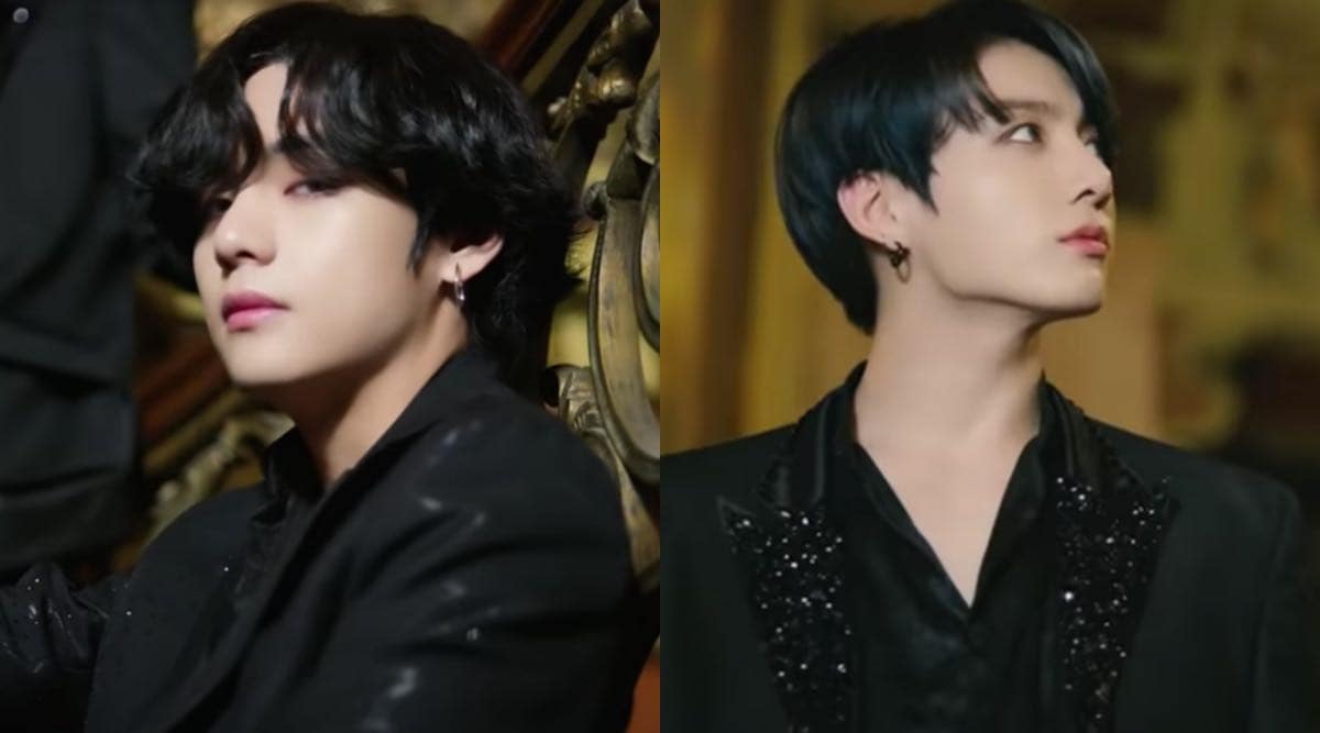 Bts: V Tells Fan To 'Calm Down' After They Ask If It 'Hurt When He Fell  From Heaven'; Jungkook Gives Cheeky Response To Army'S Pick-Up Lines |  Entertainment News,The Indian Express