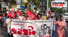 Bharat Bandh, Trade Unions strike, TMC, Bengal protests, bengal bandh, Mamata banerjee, west bengal, Indian express