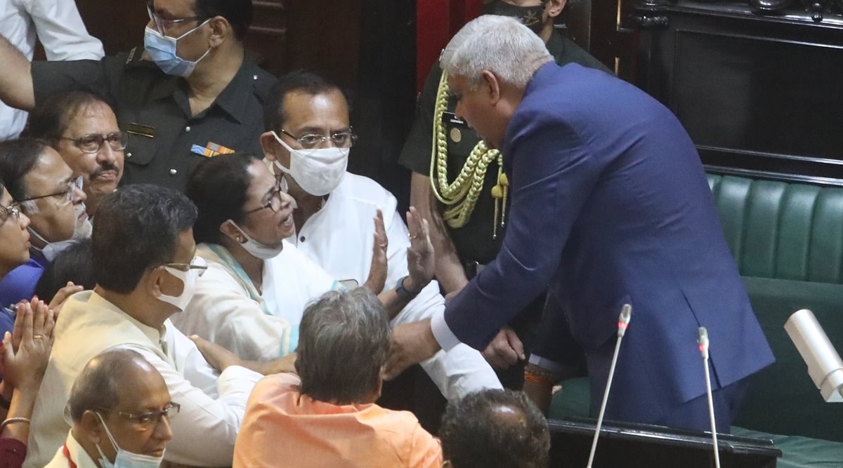 West Bengal: Governor Fails To Make Speech As BJP MLAs Protest In House ...