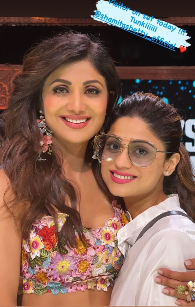 shilpa shetty with shamita shetty