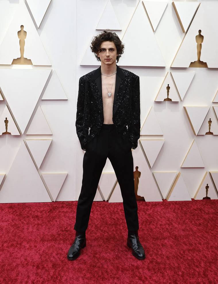 Oscars Fashion 2022: The Young and the Shirtless