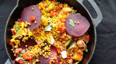 sorghum millet chaat recipe, shalini rajani