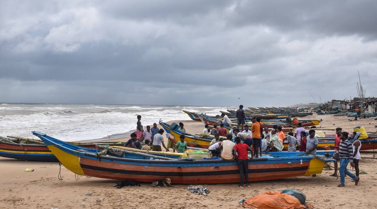 Cyclone Asani, Cyclone Asani, Andhra Pradesh, Odisha, Cyclone, India weather, Indian Express news