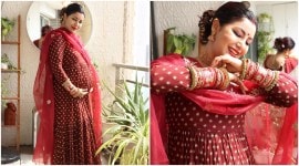 Debina Bonnerjee shared stunning pictures from her baby shower. (Photo: Debina Bonnerjee/ Instagram)