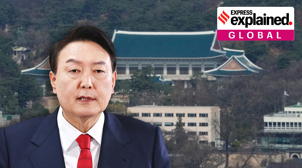 South Korea's president-elect Yoon Suk Yeol; the presidential Blue House in Seoul. (AP Photos)